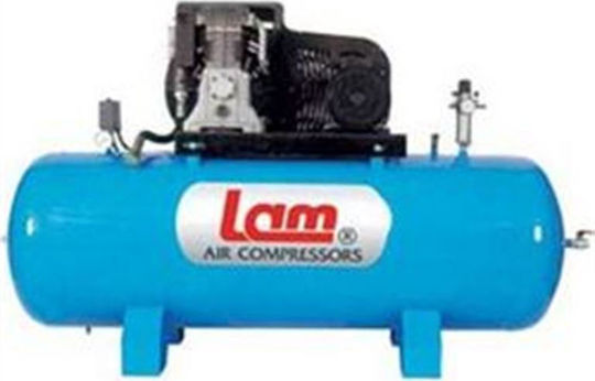 Lam Easy Three-Phase Air Compressors with Power 4hp and Airtank 270lt 270/4T/EASY