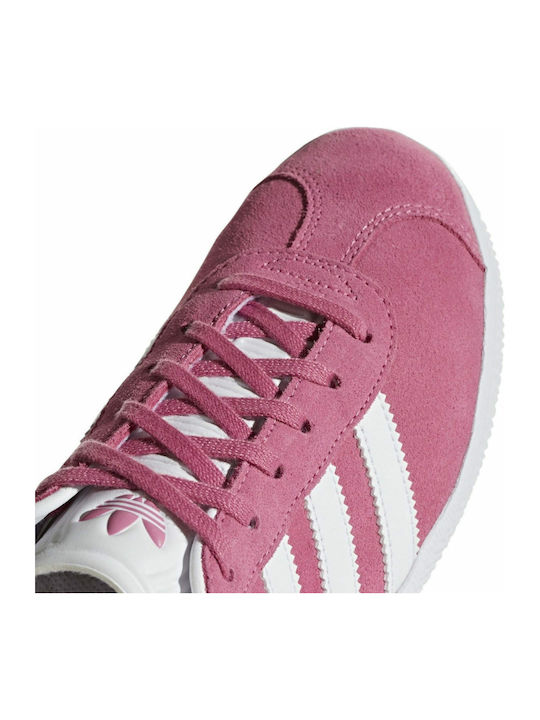 Adidas Παιδικά Sneakers Gazelle J Semi Solar Pink / Cloud White