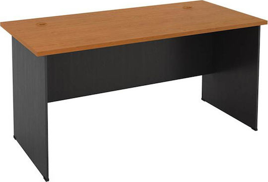 Professionelles Büro Holz Grey / Cherry 150x70x74cm