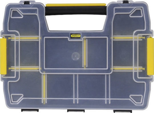 Stanley SortMaster Tool Compartment Organisers 10 Slot Adjustable Black 29x21x6cm 2pcs