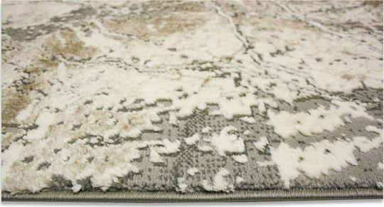 Tzikas Carpets Modern Bedroom Rug Set Elements Brown 3 Pieces