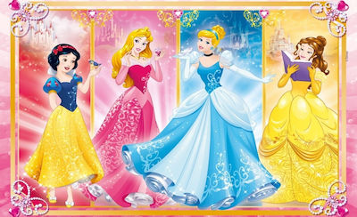 Kinderpuzzle Supercolor Disney Princess für 5++ Jahre 60pcs Clementoni