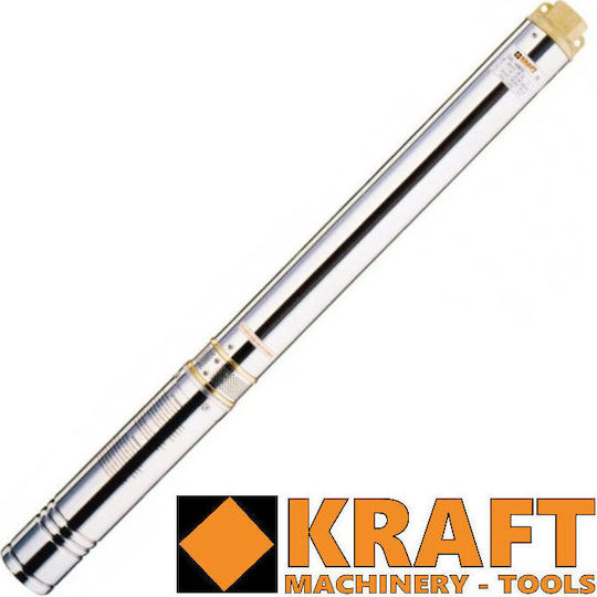 Kraft 4SDM4/18 Einphasige Pumpe Bohren 2hp 63531