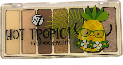 W7 Cosmetics Hot Tropic Lidschattenpalette in fester Form 90gr