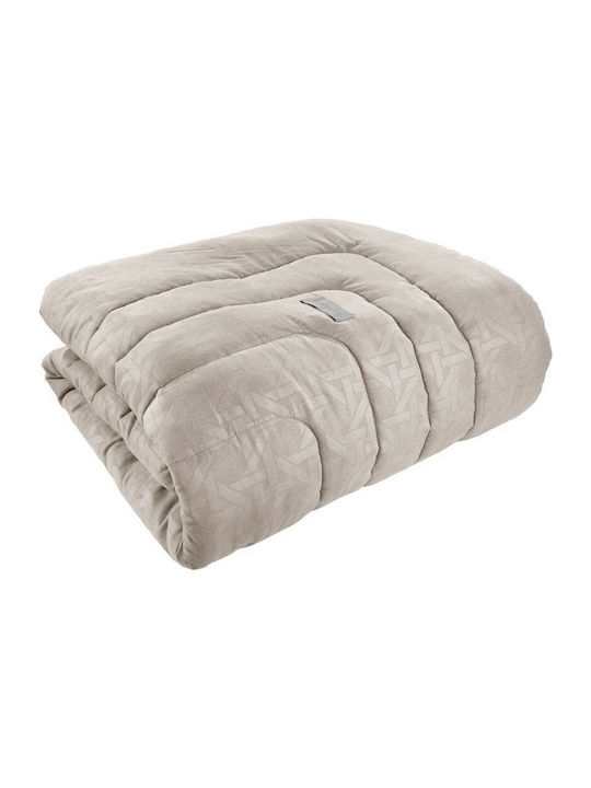 Guy Laroche Duvet Single with Microfiber Filling 160x220cm Melia Natural