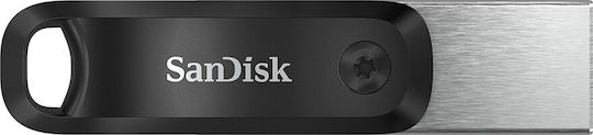 Sandisk iXpand 256GB USB 3.1 Stick with connection Lightning & USB-A Black