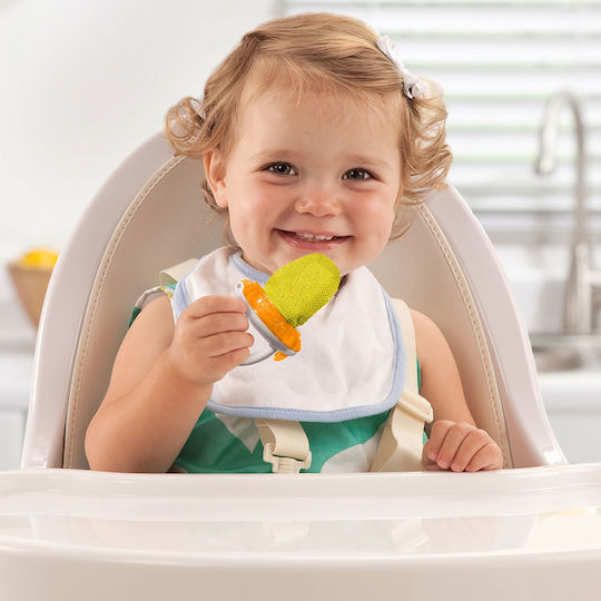 Munchkin Blue Fabric Food Mesh Feeder Deluxe Fresh for 6+ Months