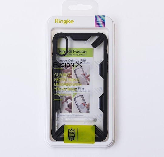 Ringke Fusion X Back Cover Πλαστικό 2mm με Λουράκι Πράσινο (Xiaomi Mi Note 10 / Mi Note 10 Pro)
