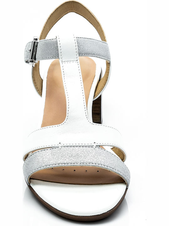 Marykarmen Leather Sandals White