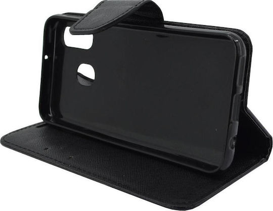 Wallet Piele artificială Negru (Galaxy A40)