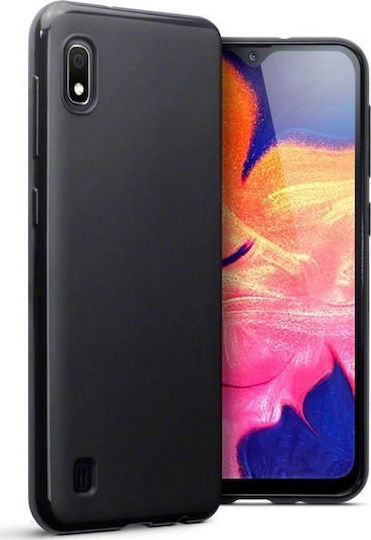 Soft Back Cover Σιλικόνης Μαύρο (Galaxy A10)