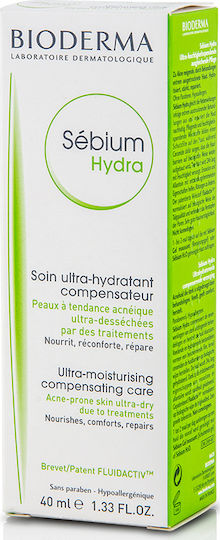 Bioderma Sebium 24ωρη Ενυδατική Κρέμα Προσώπου με Ceramides 40ml
