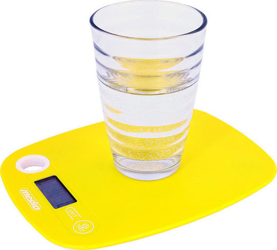 Mesko MS 3159 Ψηφιακή Ζυγαριά Κουζίνας έως 5kg Yellow