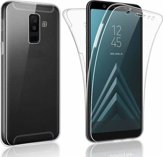 Forcell Galaxy A6 Plus 360 Vollschutz Silikon 0.3mm Transparent (Galaxy A6+ 2018)