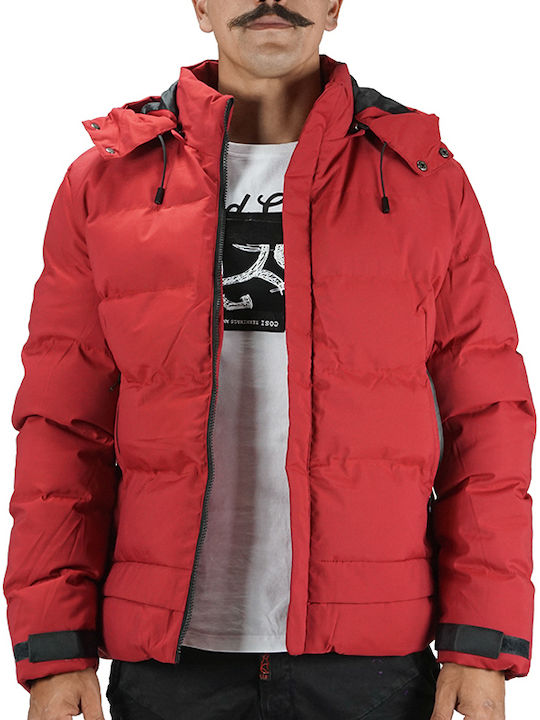 Winter Jacke Puffer Rot