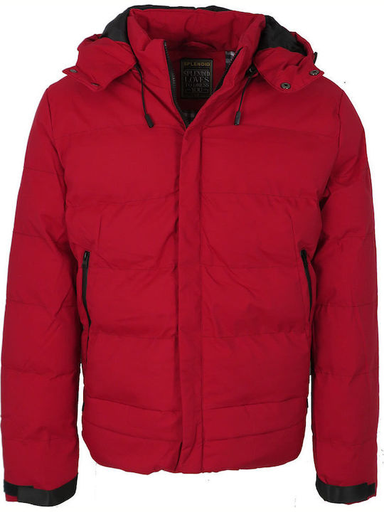 Winter Jacke Puffer Rot
