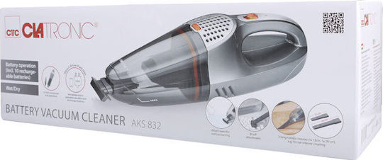 Clatronic AKS 832 Aspirator de mână reîncărcabil 12V Argintiu