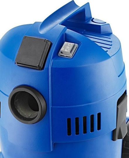 Nilfisk Buddy II 18 T Σκούπα Υγρών / Στερεών 1200W με Πλαστικό Κάδο 18lt