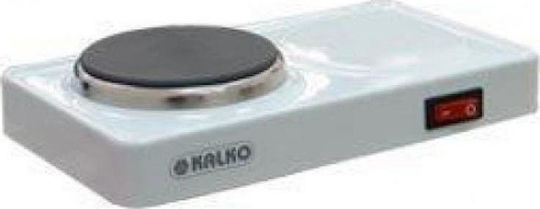 Kalko K6622 Επιτραπέζια Εστία Εμαγιέ Μονή Λευκή
