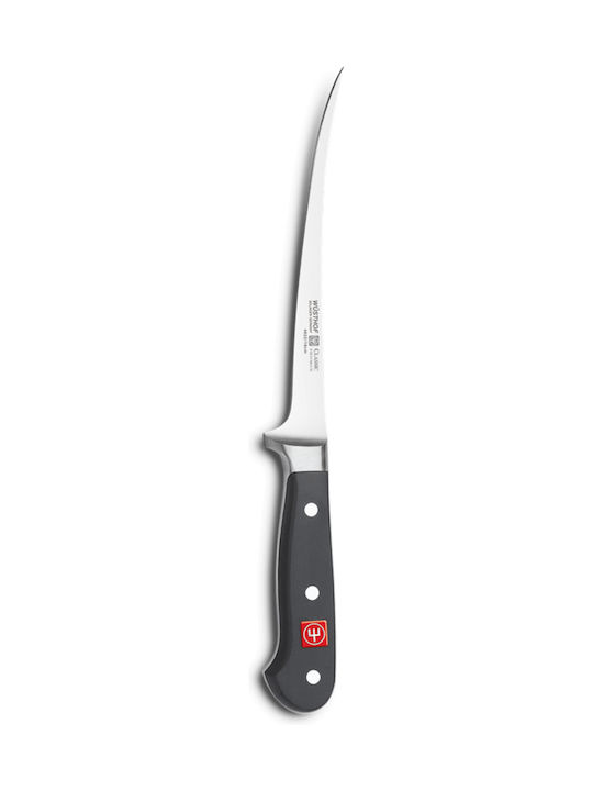 Wusthof Classic 7 Cuțit de filetat din Oțel Inoxidabil Negru 18cm