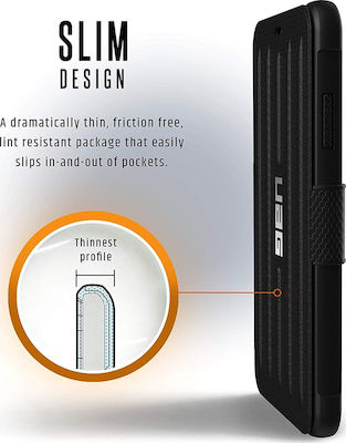 UAG Metropolis Plastic Wallet Durable Black (iPhone XS Max)