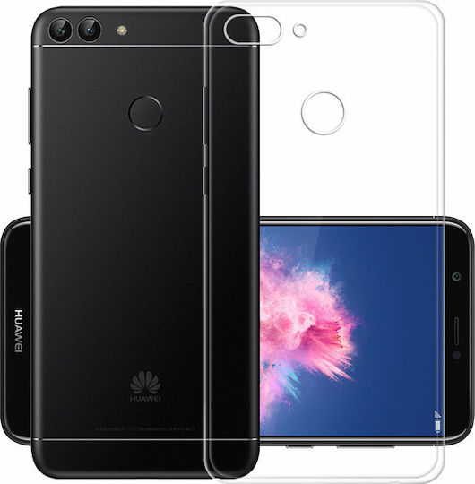 Enjoy 7S Back Cover Σιλικόνης 0.3mm Διάφανο (Huawei P Smart)