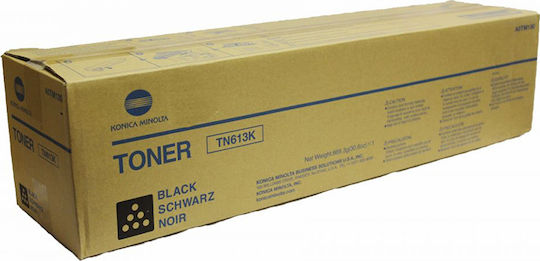 Konica Minolta TN-613K Γνήσιο Toner Laser Εκτυπωτή Μαύρο 30000 Σελίδων (A0TM150)