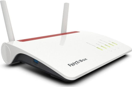 AVM FRITZ!Box 6890 LTE VDSL2 Wireless 4G Wi-Fi 4 cu 4 Porturi Gigabit Ethernet