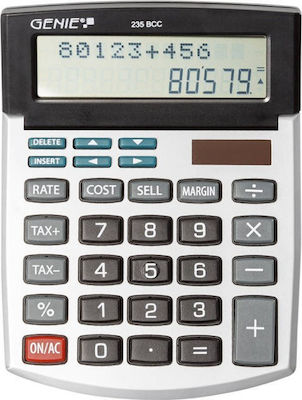 Genie 235BCC Calculator Contabilitate 12 Cifre în Culoarea Argint