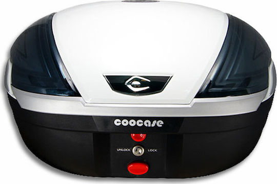 Coocase Reflex V50-B Μπαγκαζιέρα Μοτοσυκλέτας 50lt Μαύρη