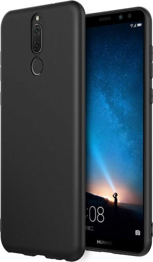 Forcell Νova 2i Maimang 6 Back Cover Silicone 0.3mm Black (Huawei Mate 10 Lite)