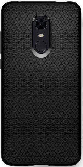 Spigen Liquid Air Back Cover Σιλικόνης Μαύρο (Redmi 5 Plus)