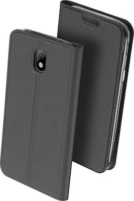 Dux Ducis Skin Pro Synthetic Leather Book Black (Galaxy J3 2017)