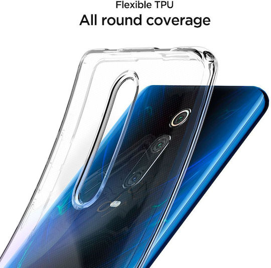 Spigen Liquid Crystal Back Cover Σιλικόνης Διάφανο (Xiaomi Mi 9T / 9T Pro)