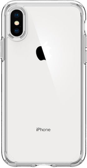 Spigen Ultra Hybrid Umschlag Rückseite Kunststoff Transparent (iPhone X / Xs)