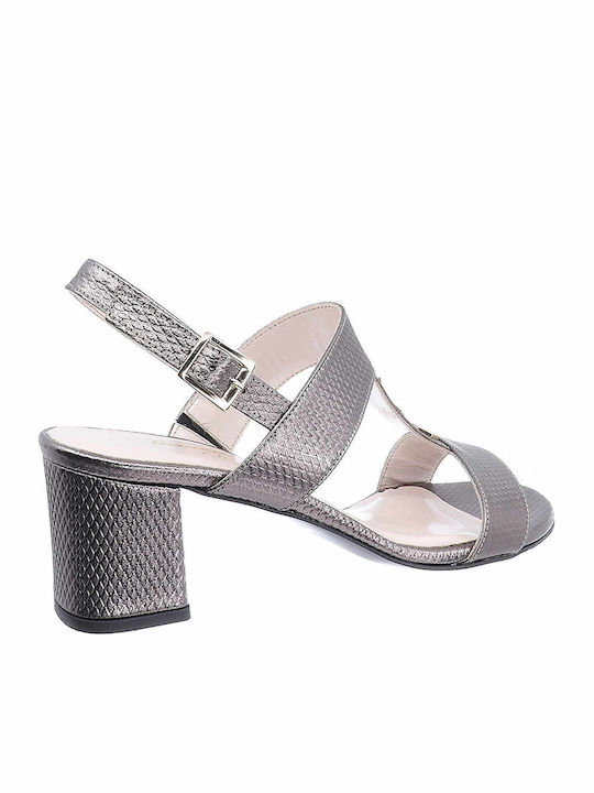 Leder Sandalen Anatomisch Bronze