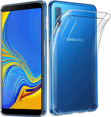 Hurtel Silicone Back Cover Transparent (Galaxy A7 2018)