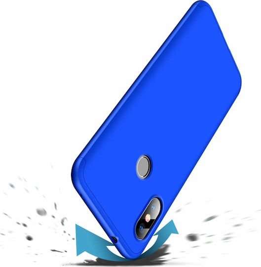 2018 360 Full Cover Plastic Blue (Galaxy J6)