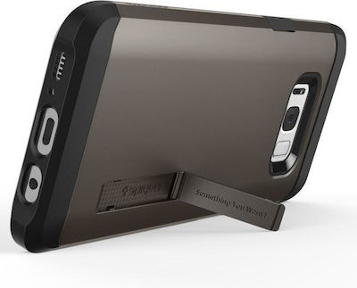 Spigen Tough Armor Coperta din spate Plastic rezistent Gri (Galaxy S8) 565CS21641