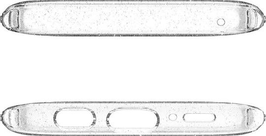 Spigen Liquid Crystal Glitter Задна корица Силикон Прозрачен (Галакси С9)