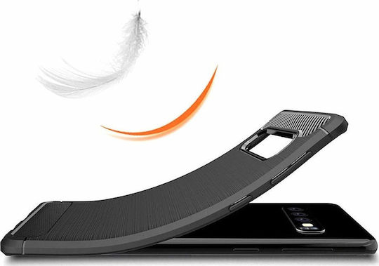Hurtel Back Cover Πλαστικό Μαύρο (Galaxy S10)