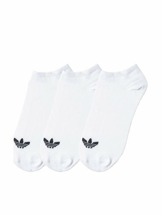 adidas Trefoil Liner Αθλητικές Κάλτσες Λευκές