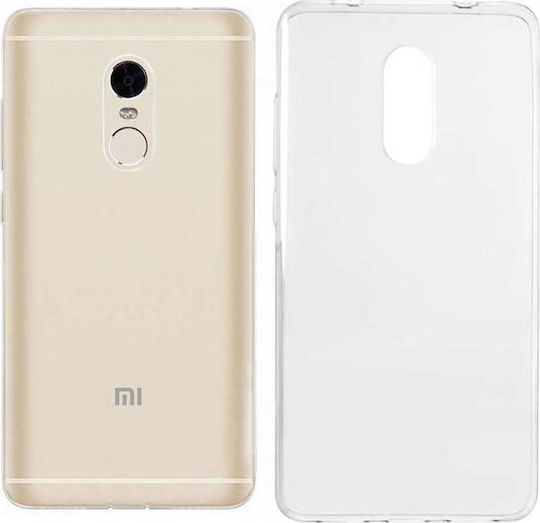 Back Cover Σιλικόνης 0.3mm Διάφανο (Redmi Note 4)