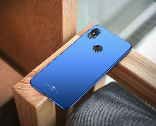 Mi A2 6X Back Cover Plastic Albastru (Xiaomi Mi 6X/Mi A2)