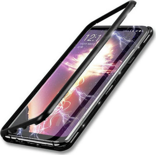 Umschlag Rückseite Kunststoff Schwarz (iPhone XR)