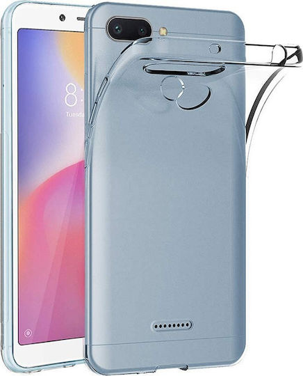 Hurtel TPU Ultra Slim Back Cover Σιλικόνης 0.5mm Διάφανο (Redmi 6)