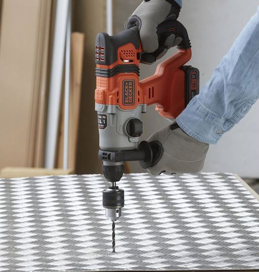 Black & Decker Impact Demolition Hammer Battery 18V Solo with Chuck SDS Plus BCD900B