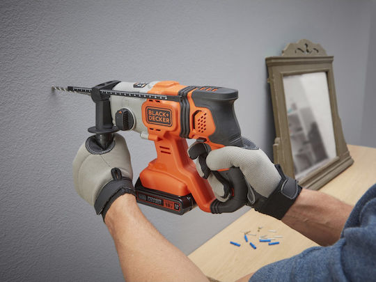 Black & Decker Impact Demolition Hammer Battery 18V Solo with Chuck SDS Plus BCD900B