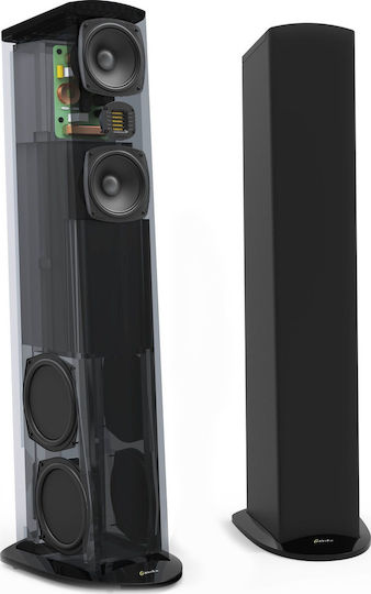 GoldenEar Triton Five Paar Hi-Fi Lautsprecher Boden 400W 2.5 Anzahl von Fahrern B20.5xT31.3xH112.4cm. Schwarz