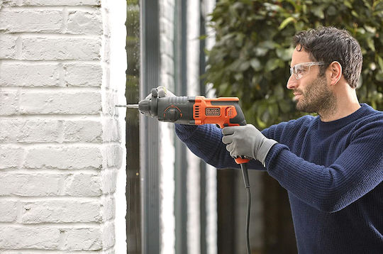Black & Decker Κρουστικό Σκαπτικό Πιστολέτο Ρεύματος 650W με Υποδοχή SDS Plus BEHS01